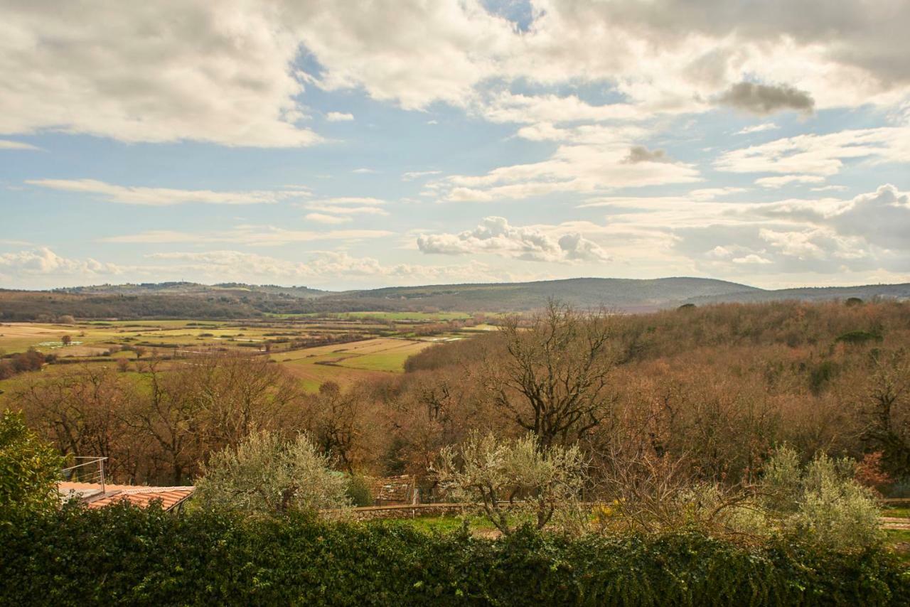 Il Vecchio Noce Lägenhet Monteriggioni Exteriör bild